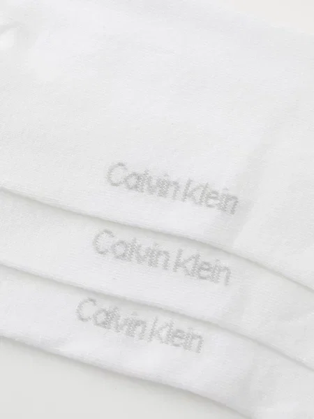 Calvin Klein Členkové ponožky Calvin Klein biela
