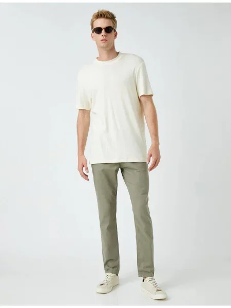 Pantaloni chino Koton gri