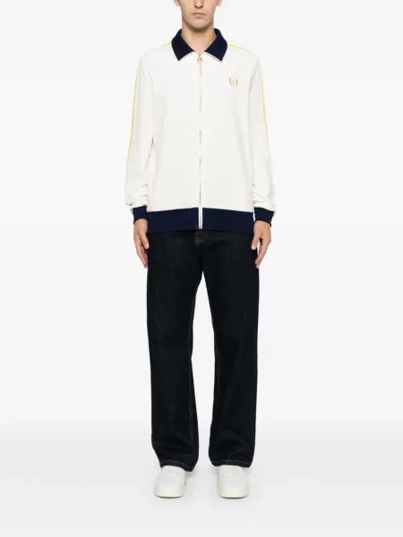 Hímzett melegítő felső Sergio Tacchini fehér