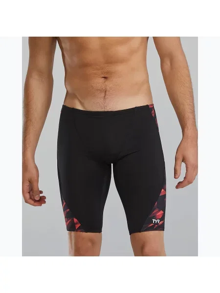 Pantaloni scurți de înot pentru bărbați Tyr Durafast Elite Triadic red roșu