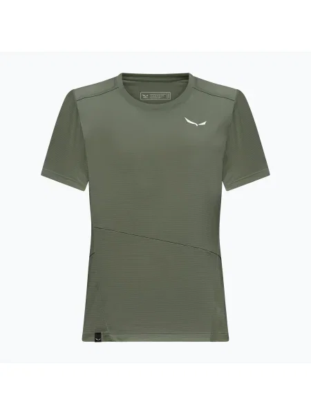 Tricou de trekking pentru femei Salewa Puez Sporty Dry faded green verde