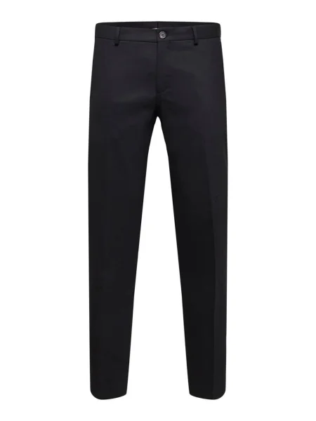 SELECTED HOMME Pantaloni cu dungă negru