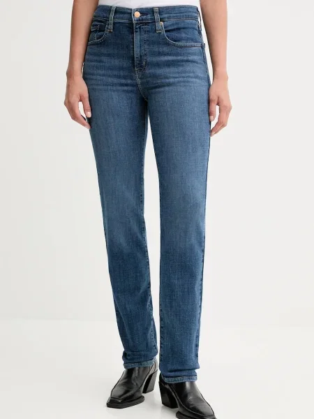 Дънки Levi's HIGH RISE STRAIGHT синьо