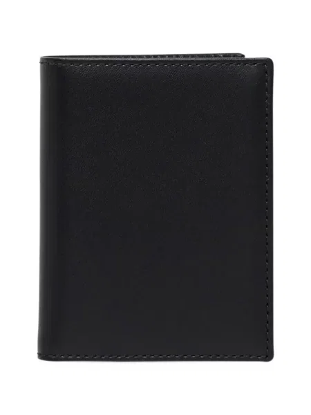 Кожено портмоне Comme Des Garçons Wallet черно