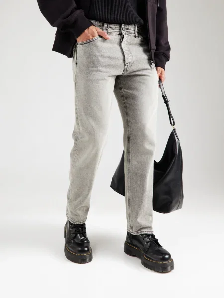 JACK & JONES Kavbojke JWHCHRIS JJORIGINAL denim siv