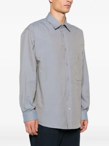 Cămașă Stone Island cu strasuri albastru