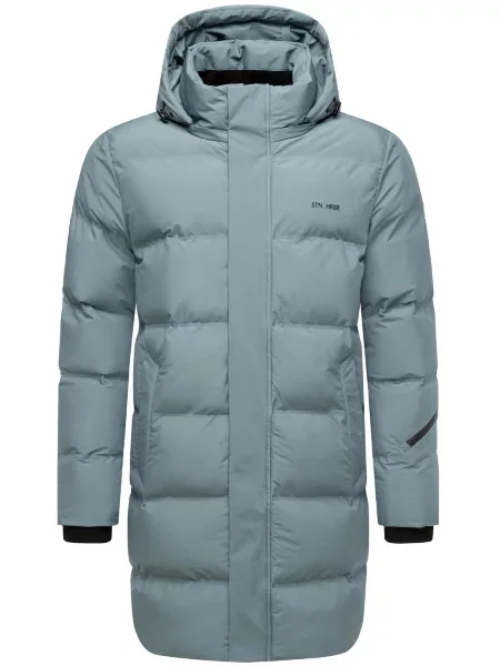 STONE HARBOUR Zimski plašč Thadeek XX dimno modra črna