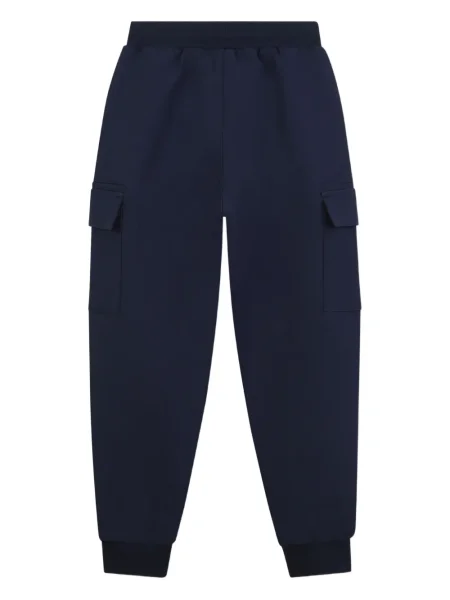 Spodnie cargo dziecięce Bosswear niebieskie