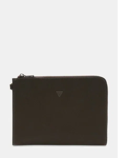 Guess Дамска чанта кафяв