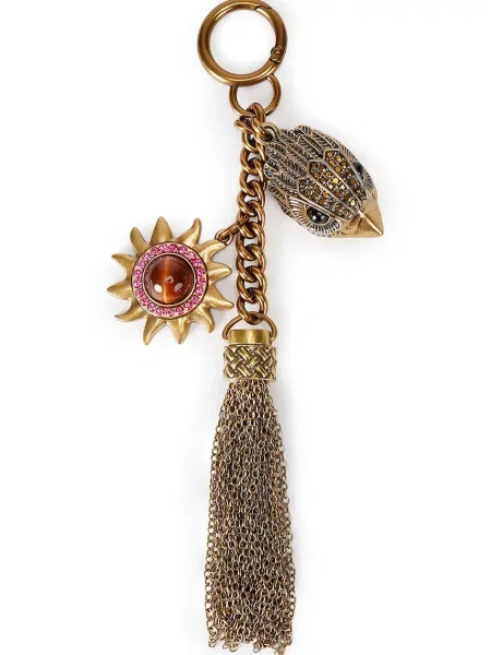Kurt Geiger London obesek za ključe Eagle Tassel Mix Keyring