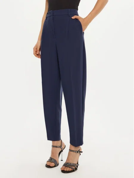 Bruuns Bazaar Pantaloni din Cindy Bleumarin