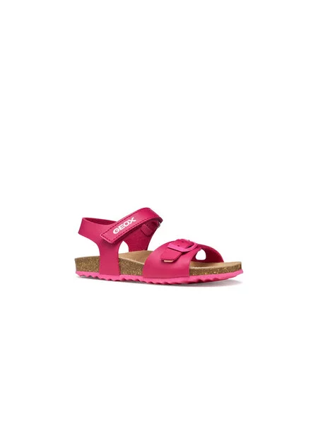 Sandály Geox J Adriel Girl M růžová