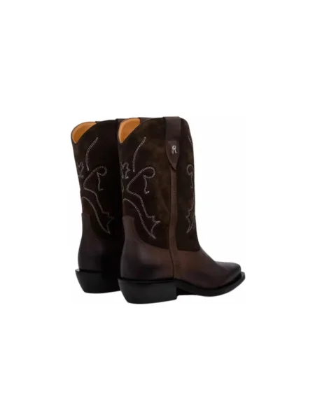 REPLAY Cizme și botine cowboy maro