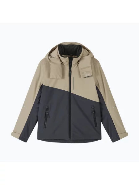 Gyerek kabát Reima Kaaranka soft black. Méret: fekete