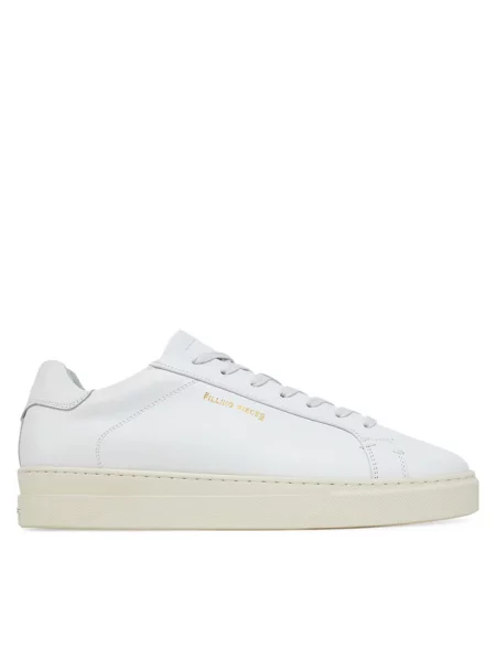 Trampki Filling Pieces skórzane białe