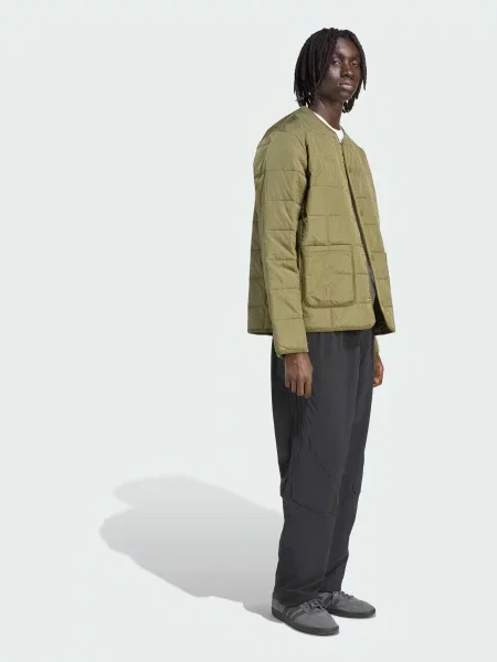 Демисезонная куртка Adidas зеленая