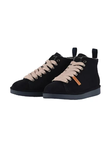 Sneakersy Panchic skórzane niebieskie