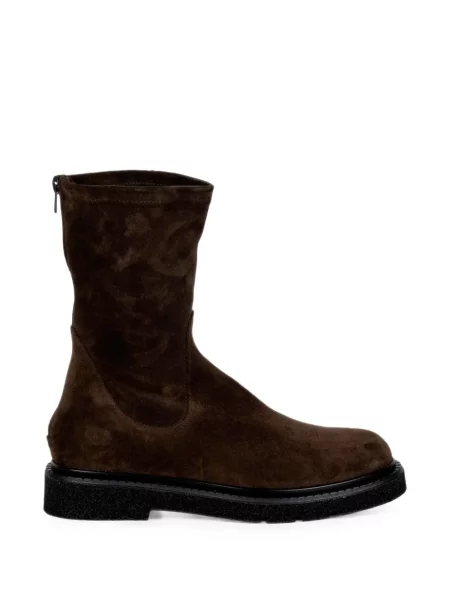 Botine Guglielmo Rotta din piele de căprioară maro