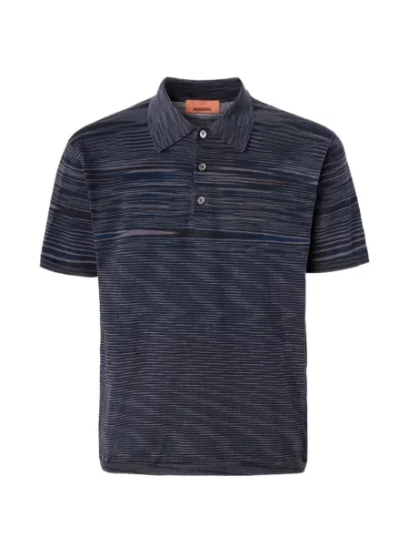 Polo Missoni cu dungi albastru