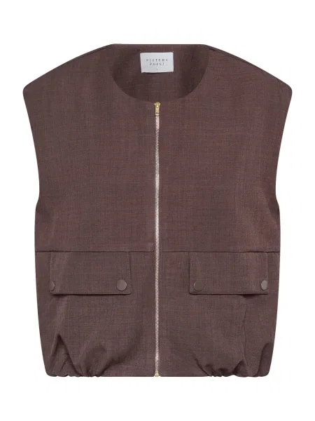 SISTERS POINT Vestă GARWIN' maro