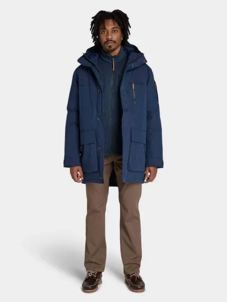 Чіноси Timberland бавовна/еластан коричневий