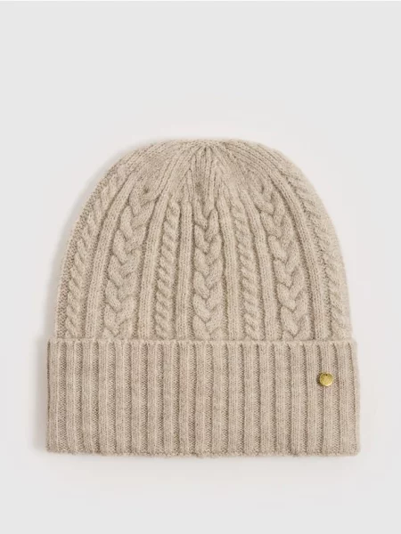 Mohito Beanie kepurė smėlio