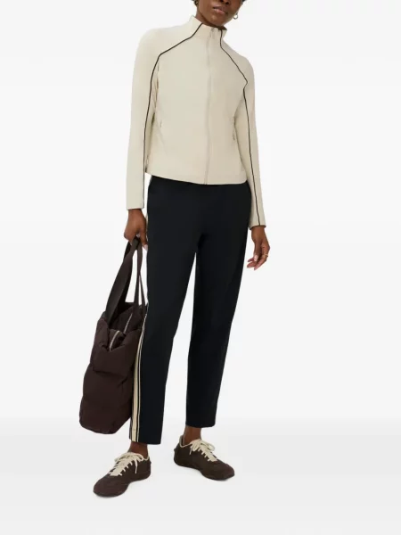 Ριγέ τρέξιμο παντελόνι Sweaty Betty μαύρο