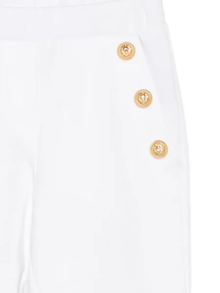 Spodnie dziecięce Balmain białe