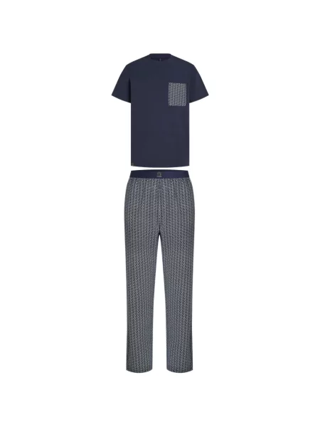 Lung pijamale Karl Lagerfeld albastru