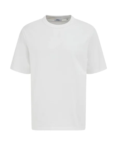 WE Fashion Tricou murdar alb