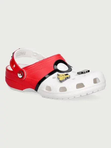 Crocs σαγιονάρες mules Classic Pokemon Poke Ball Clog κόκκινο