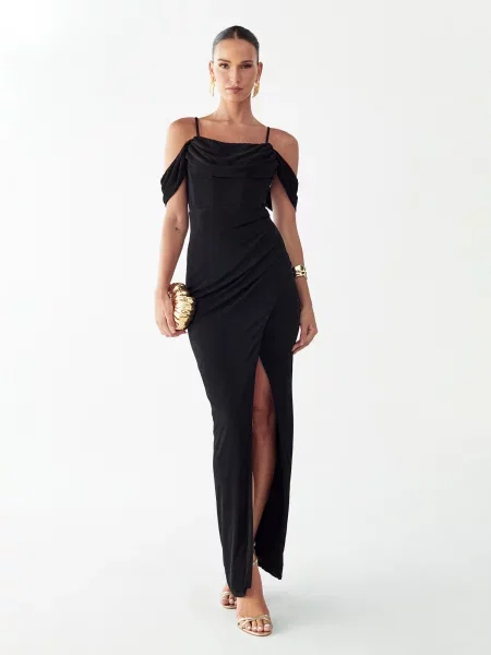 BWLDR Rochie de seară AMIE' negru