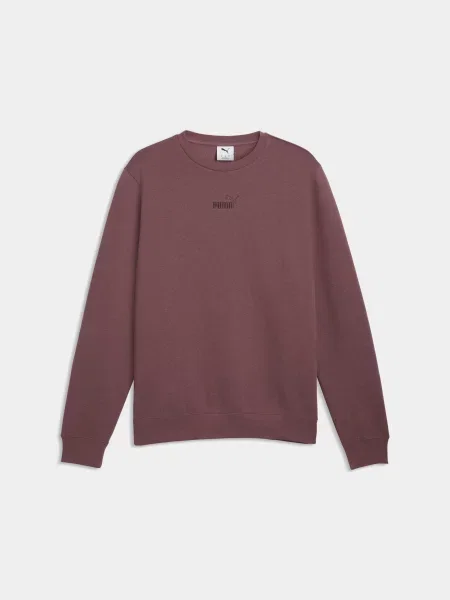 Світшот PUMA Ess Logo Crew Fl комбінований верх коричневий