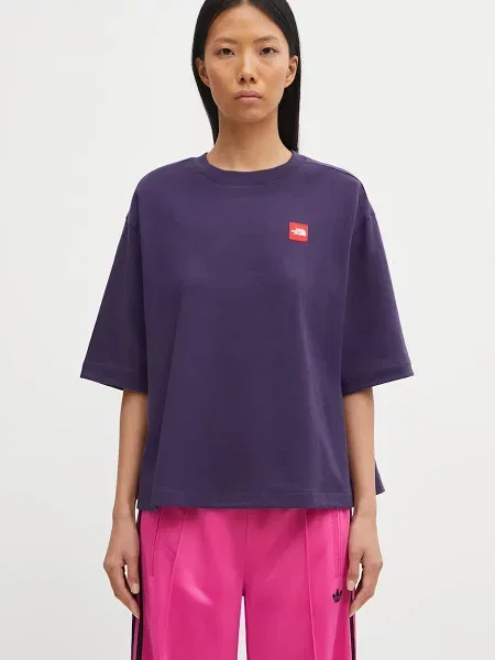 The North Face tricou din Redbox violet