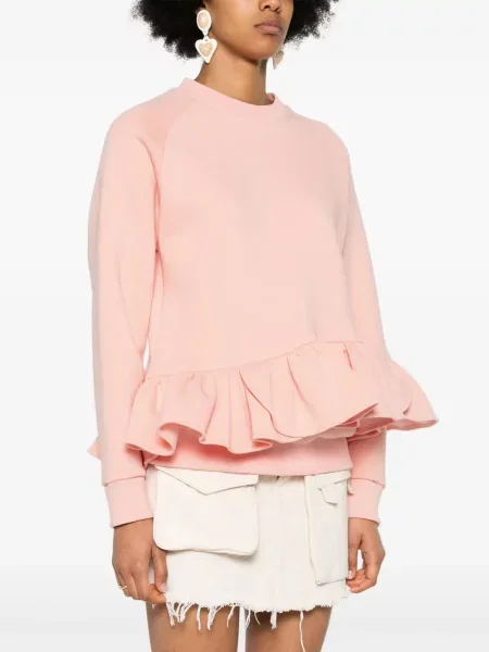 Cu peplum hanorac Ioana Ciolacu roz