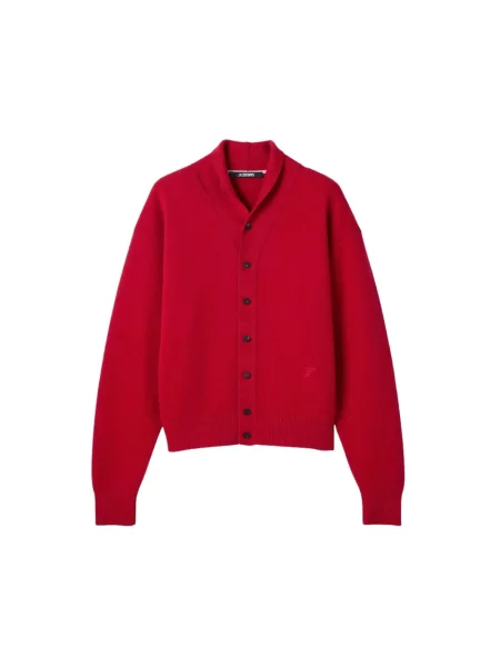 Kardigan Jacquemus czerwony