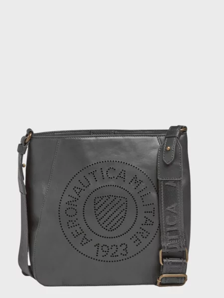 Сумка Aeronautica Militare чорна