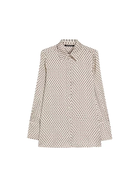 Satynowa koszula Pennyblack beżowa