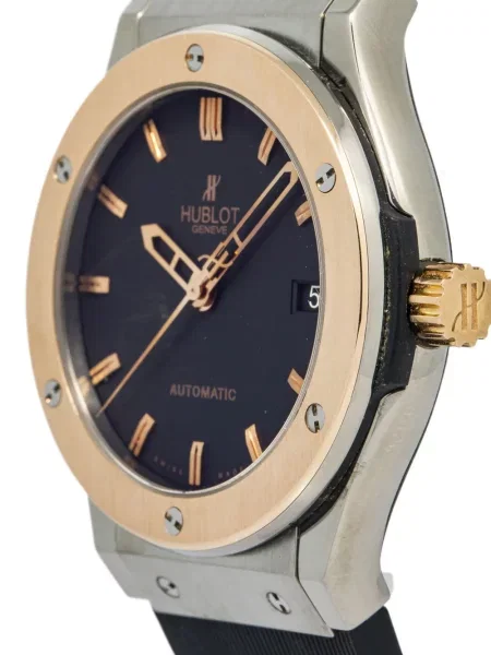 Klasické hodinky Hublot černé