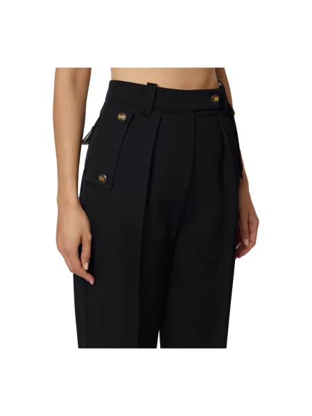 Pantaloni Elisabetta Franchi negru