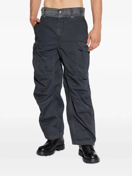 Pantaloni cargo Diesel gri