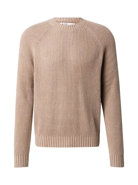 HOLLISTER Pulover cappuccino maro