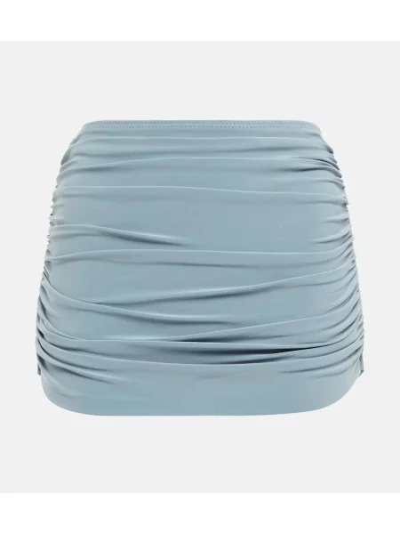 Bikini Norma Kamali niebieski