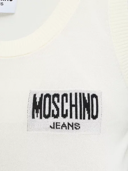 Майка Moschino білий