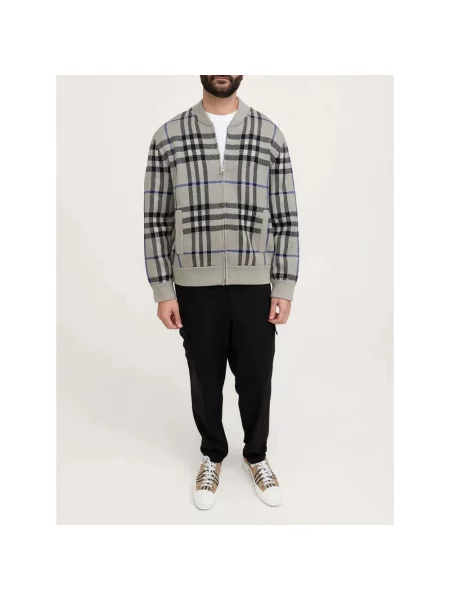 Kurtka Burberry wełniana beżowa