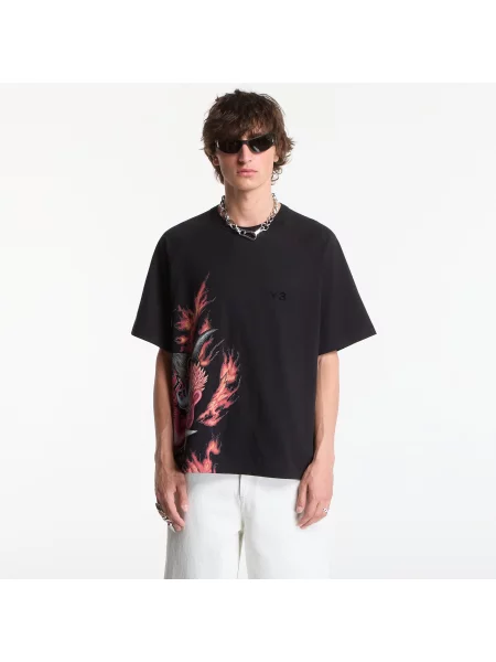 Tricou Graphic Short Sleeve T-Shirt Black XL negru
