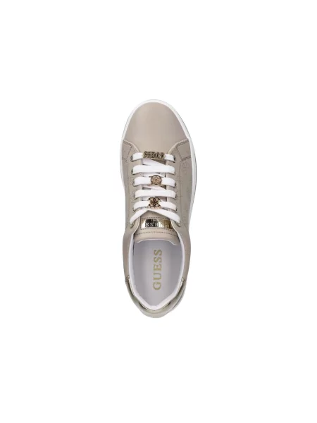 Sneakersy Guess skórzane beżowe