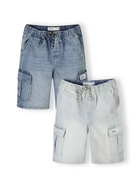 MINOTI Jeans denim / pastel albastru