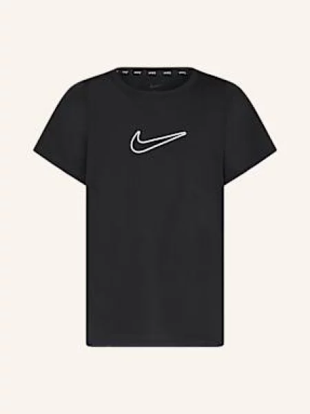 Nike T-Shirt schwarz biała