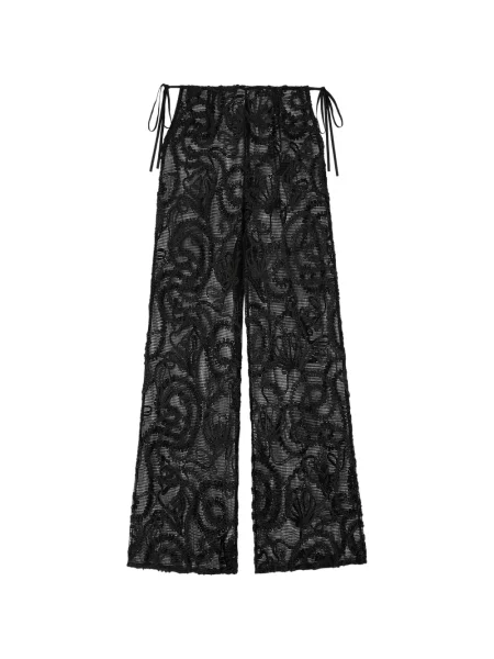Pantaloni Ganni negru